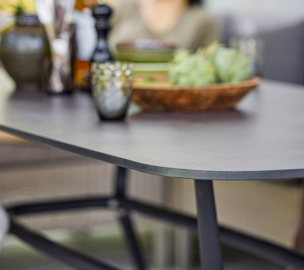 Joy base de table de salle à manger ovale, 180x90 cm