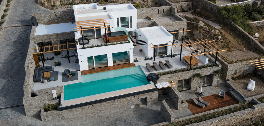 Astounding project on Mykonos, Greece
