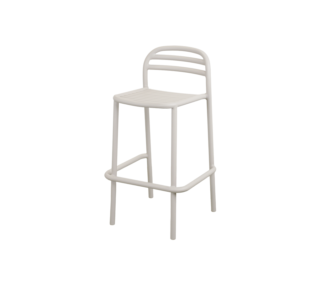 Tabouret de bar Sand au design minimaliste.