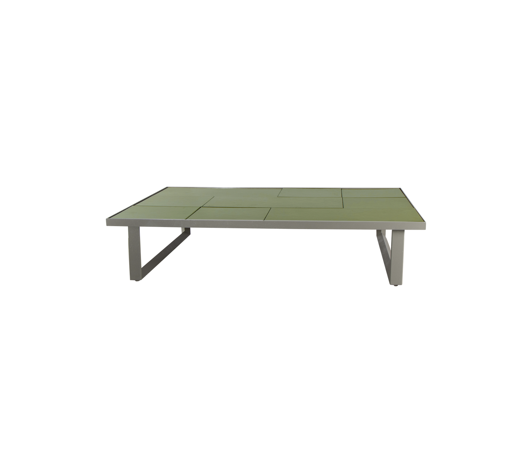Glaze base de table  rectangulaire p/carrelage, 120x70 cm