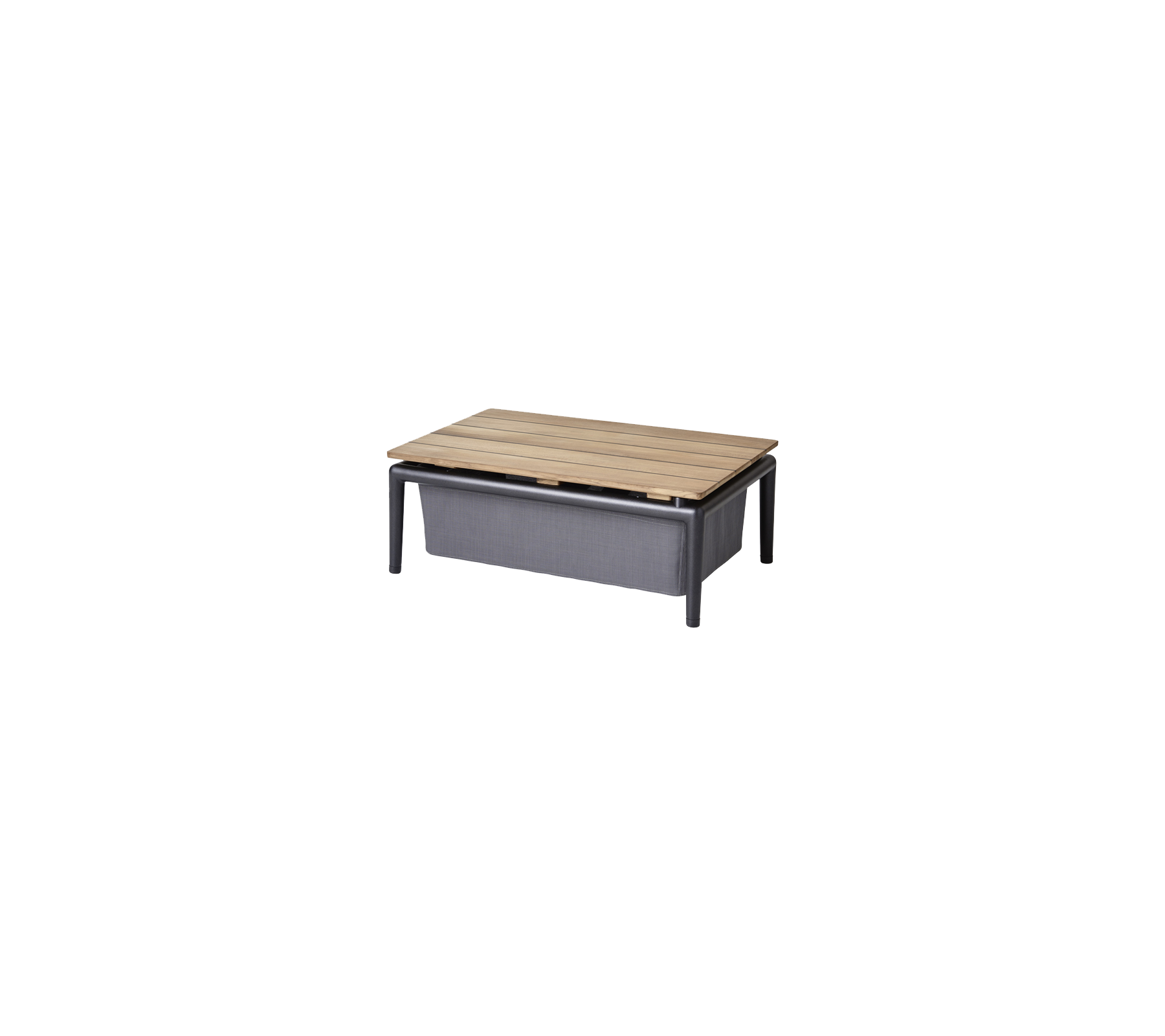 Conic table de rangement, 74x52 cm