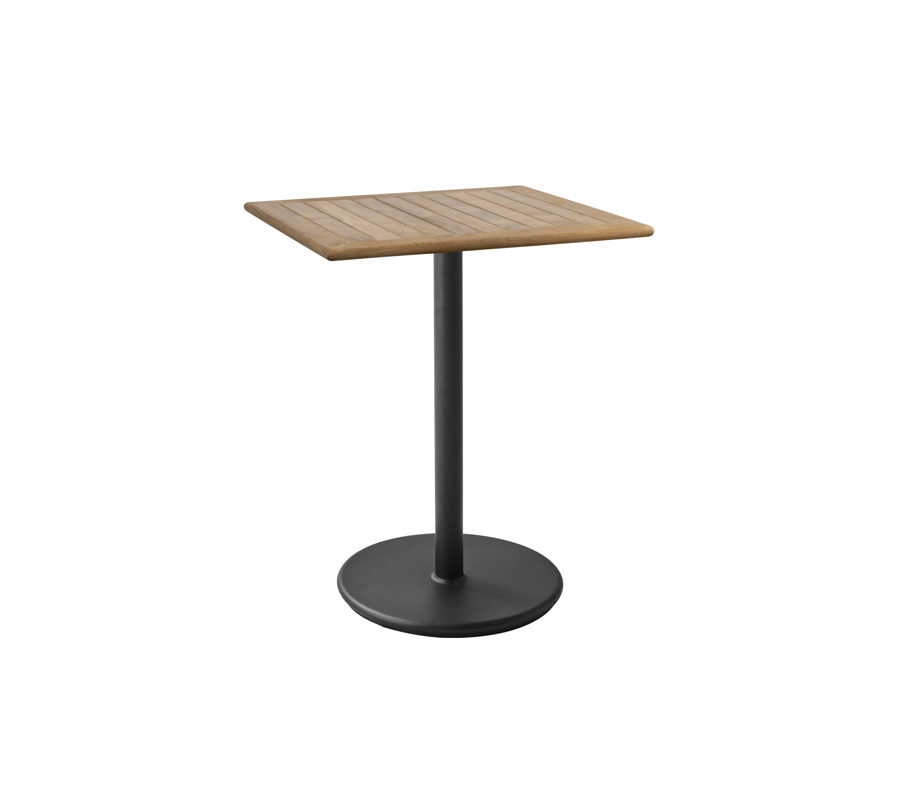 Go table de bar haute 72x72 cm