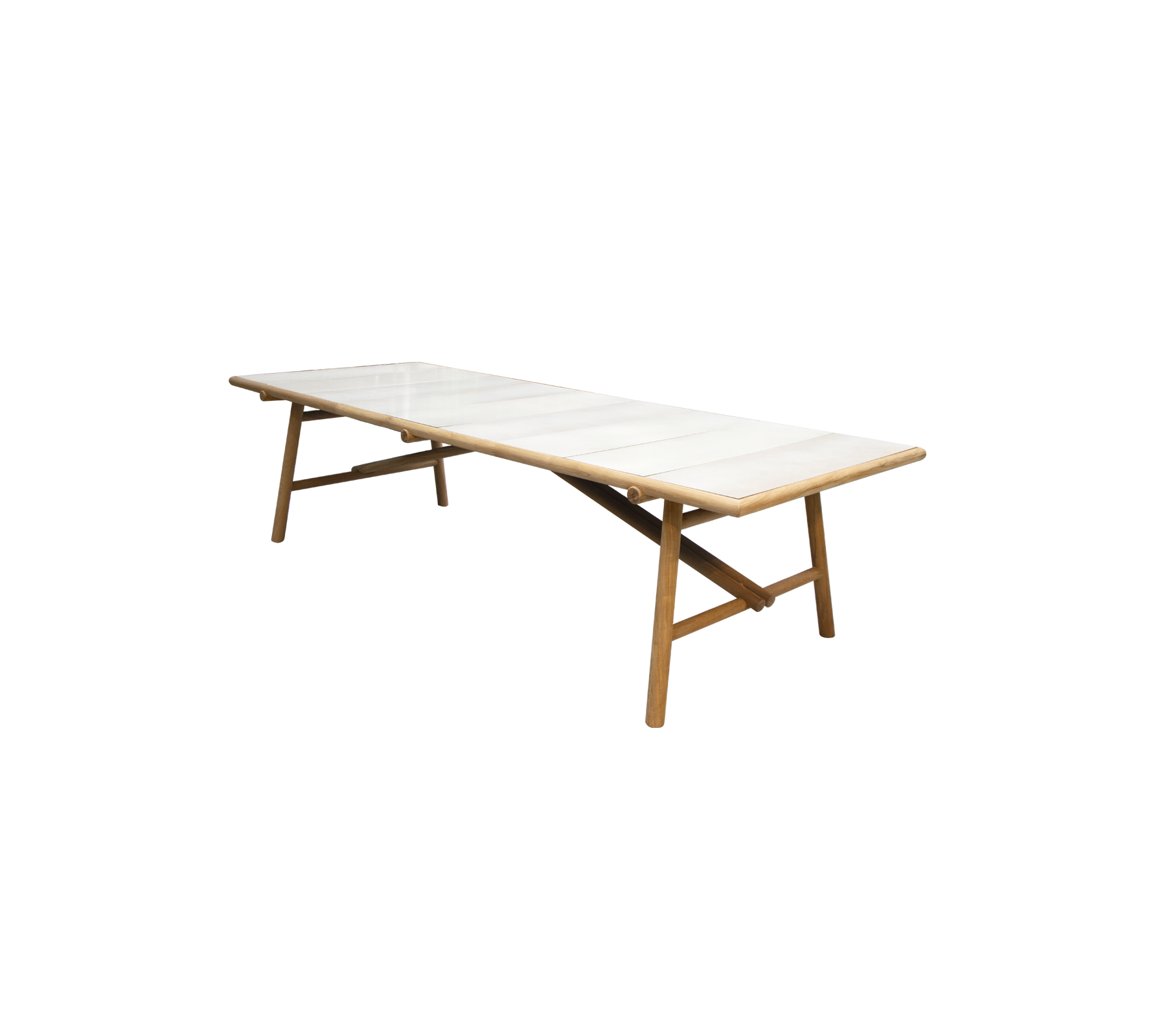 Sticks table, 280x100 cm