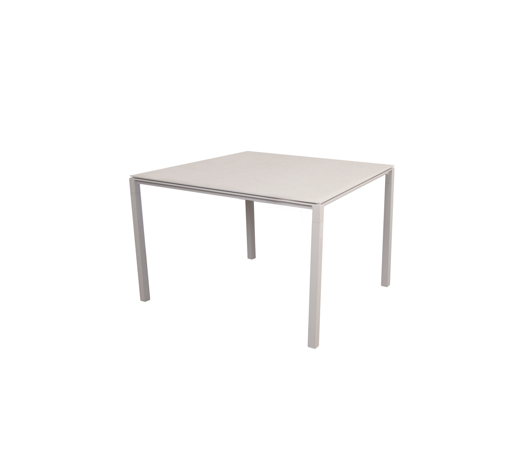 Pure table, 100x100 cm