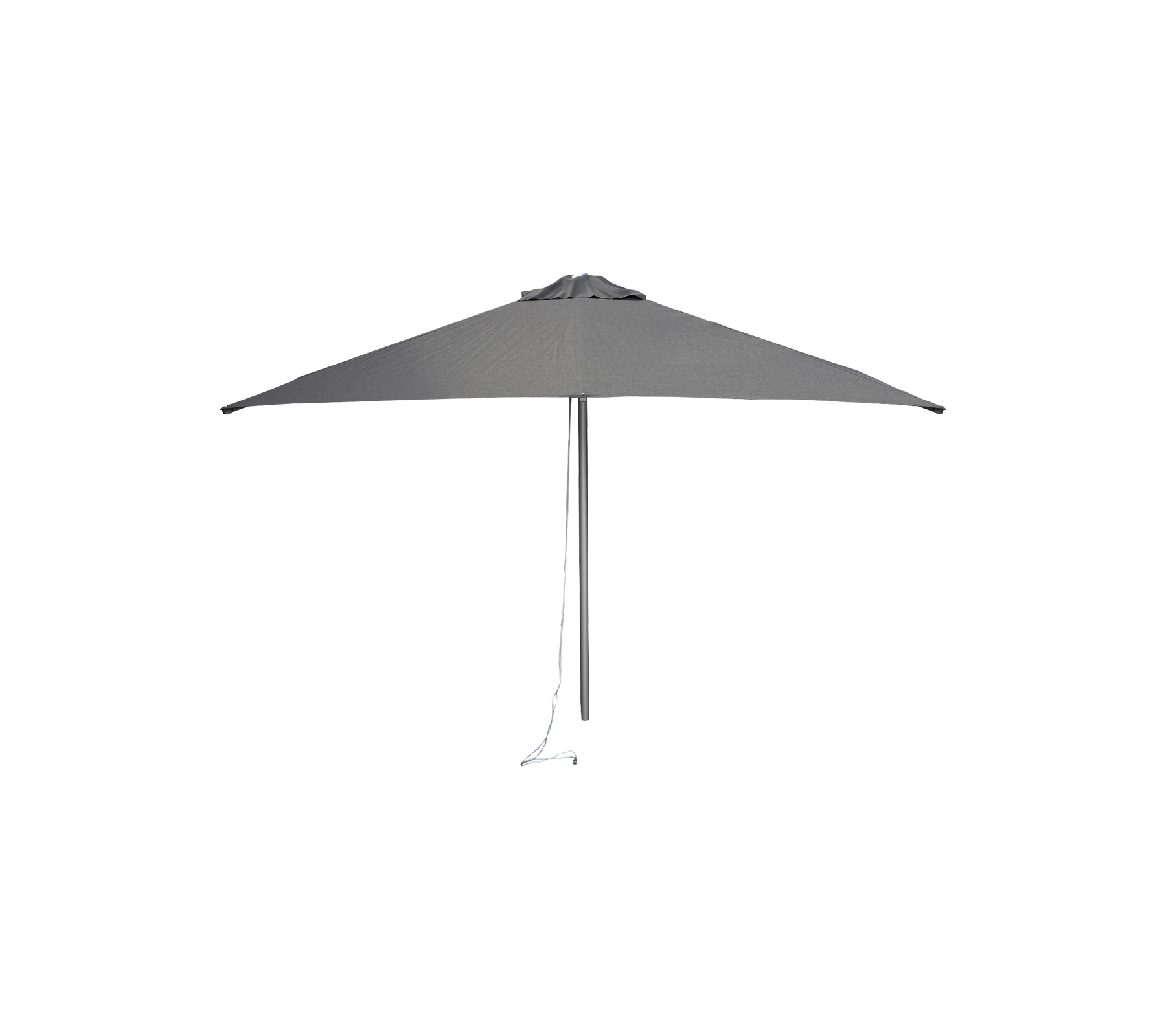 Harbour parasol avec système de poulie, 3x3 m