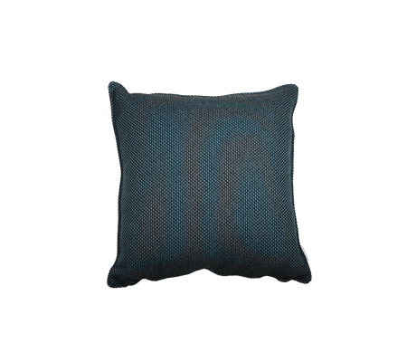 Coussin en teal foncé texturé avec un motif subtil, ajoutant une touche cosy à n'importe quel cadre. Parfait pour la décoration intérieure ou pour accentuer des meubles.