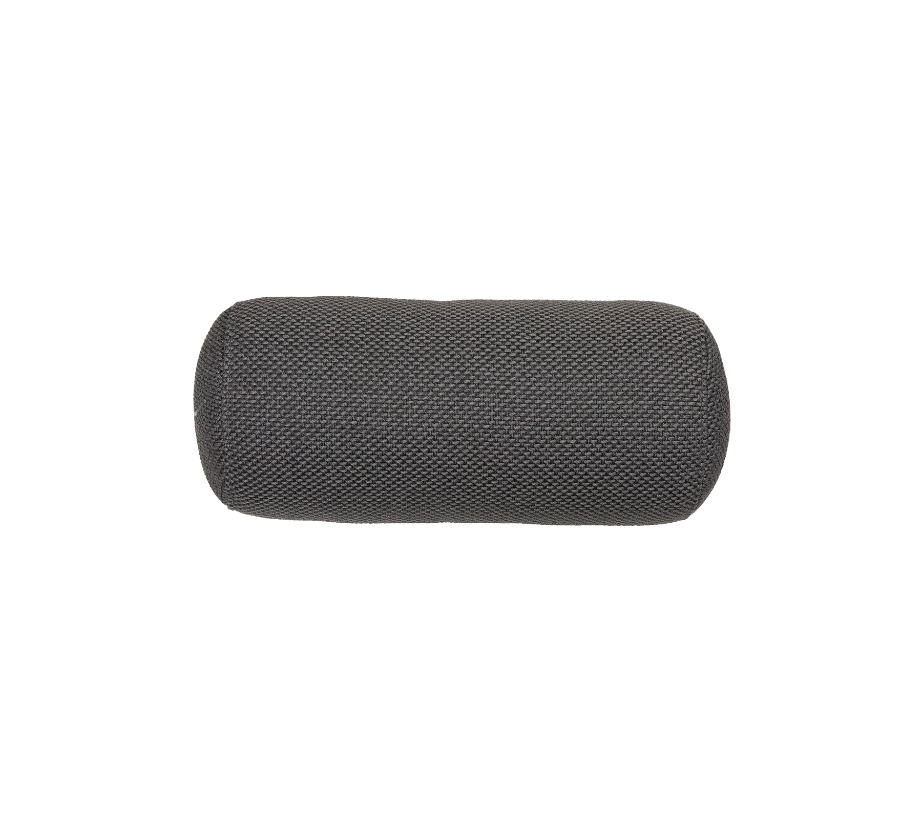 Coussin gris oblong avec une surface texturée, conçu pour le confort et le soutien. Idéal pour divers agencements de sièges.