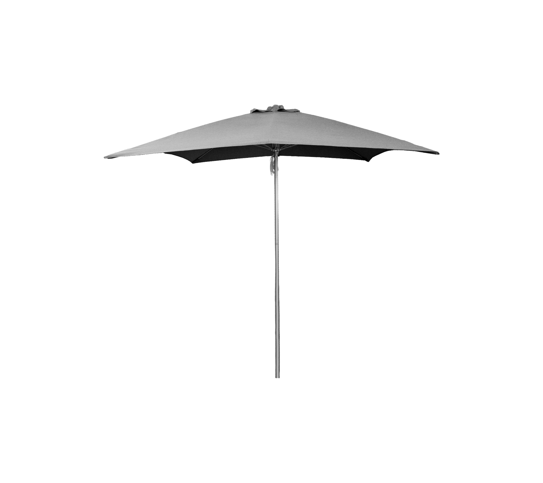 Shadow parasol avec système de poulie, 3x3 m
