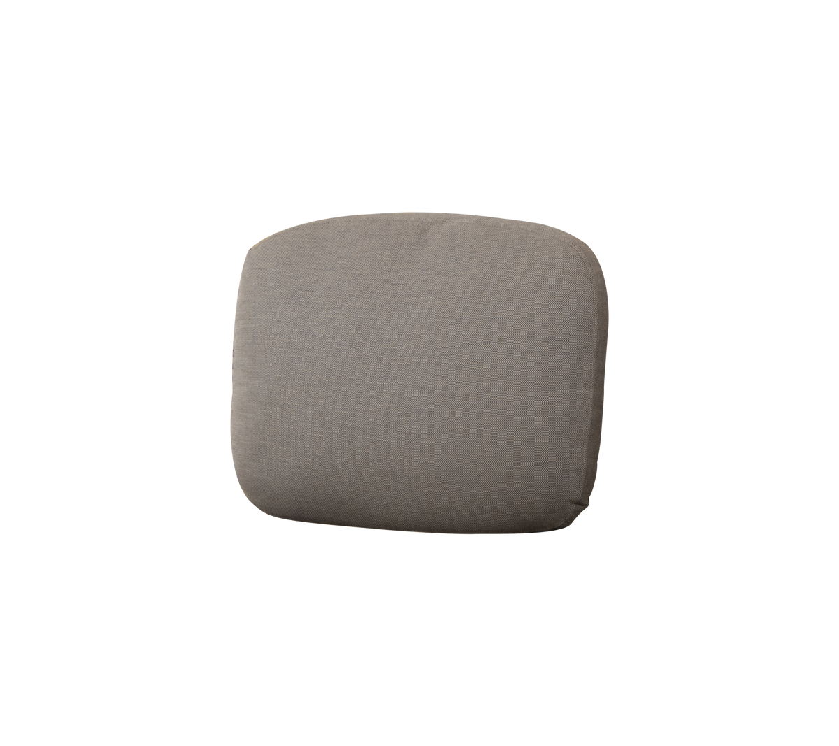 Coussin rectangulaire en tissu doux et neutre, conçu pour le confort et le soutien. Idéal pour améliorer les agencements de siège.
