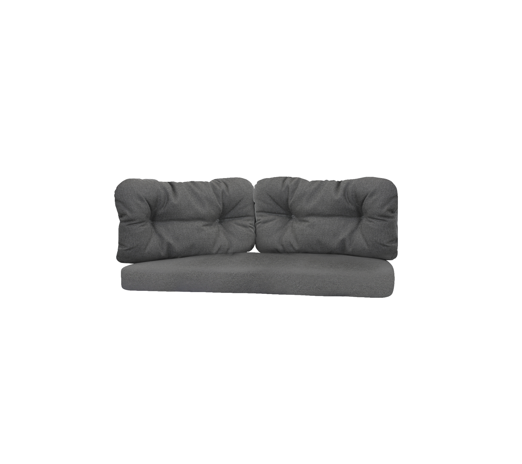 Canapé gris élégant avec des coussins moelleux et un design moderne, parfait pour améliorer le confort dans n'importe quel espace de vie.