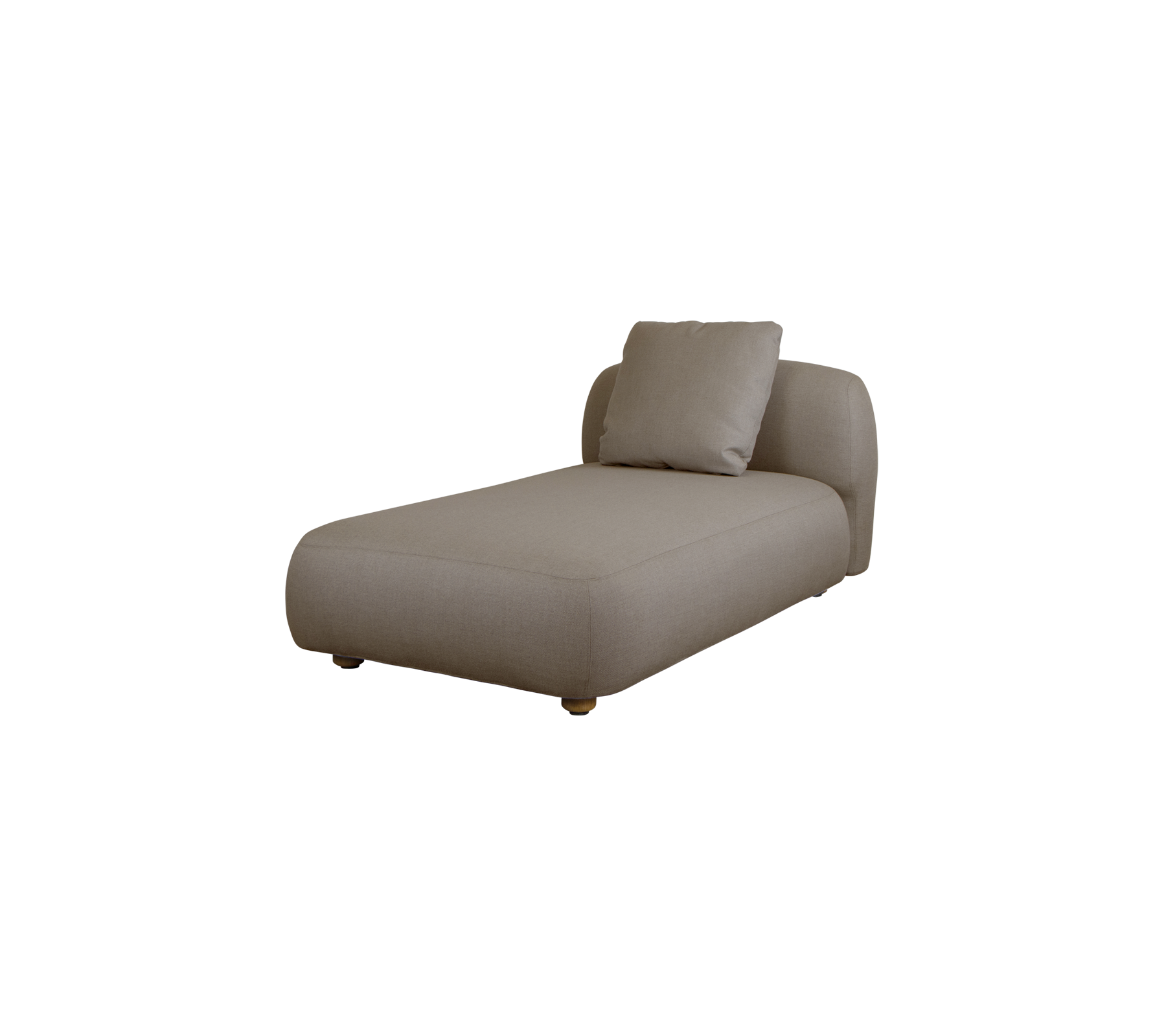 Capture module de canapé de type chaise longue