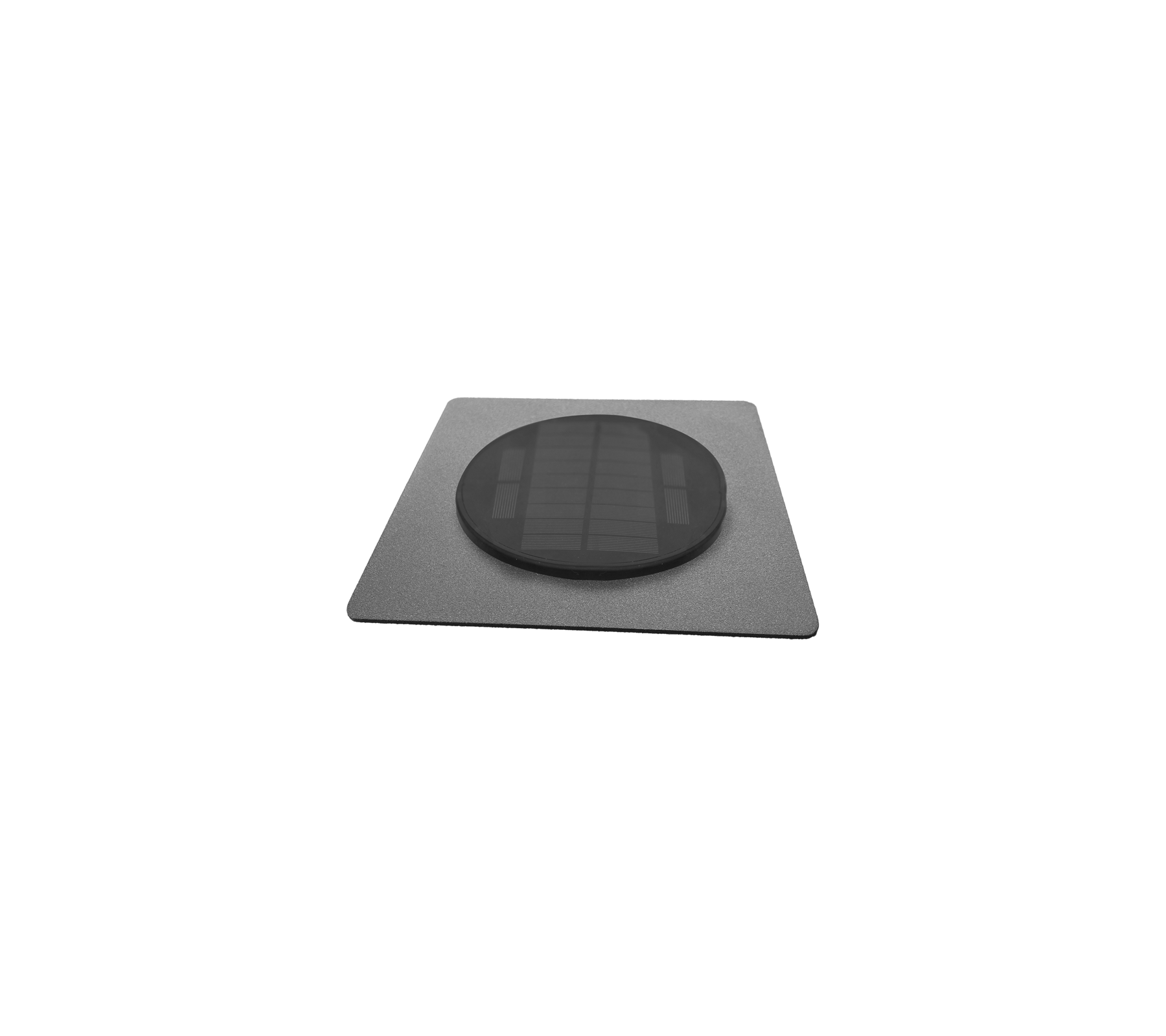 Base carrée plate avec une surface circulaire texturée, conçue pour un usage fonctionnel dans diverses applications.