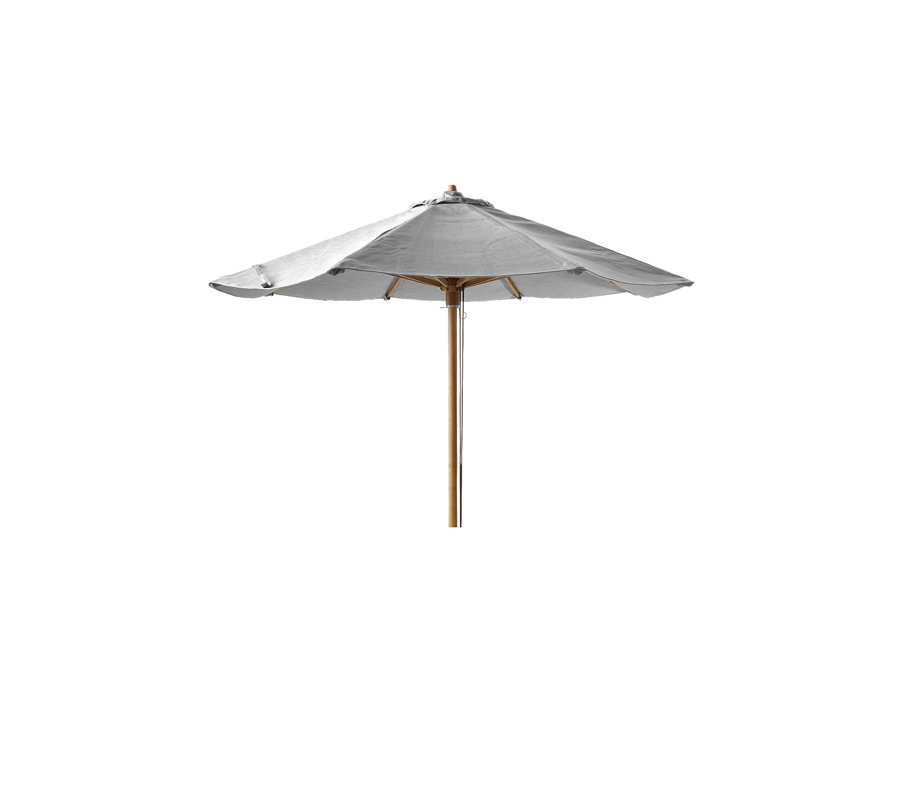 Classic parasol avec système de poulie bas, dia. 2,4 m, faible (pour Peacock daybed)