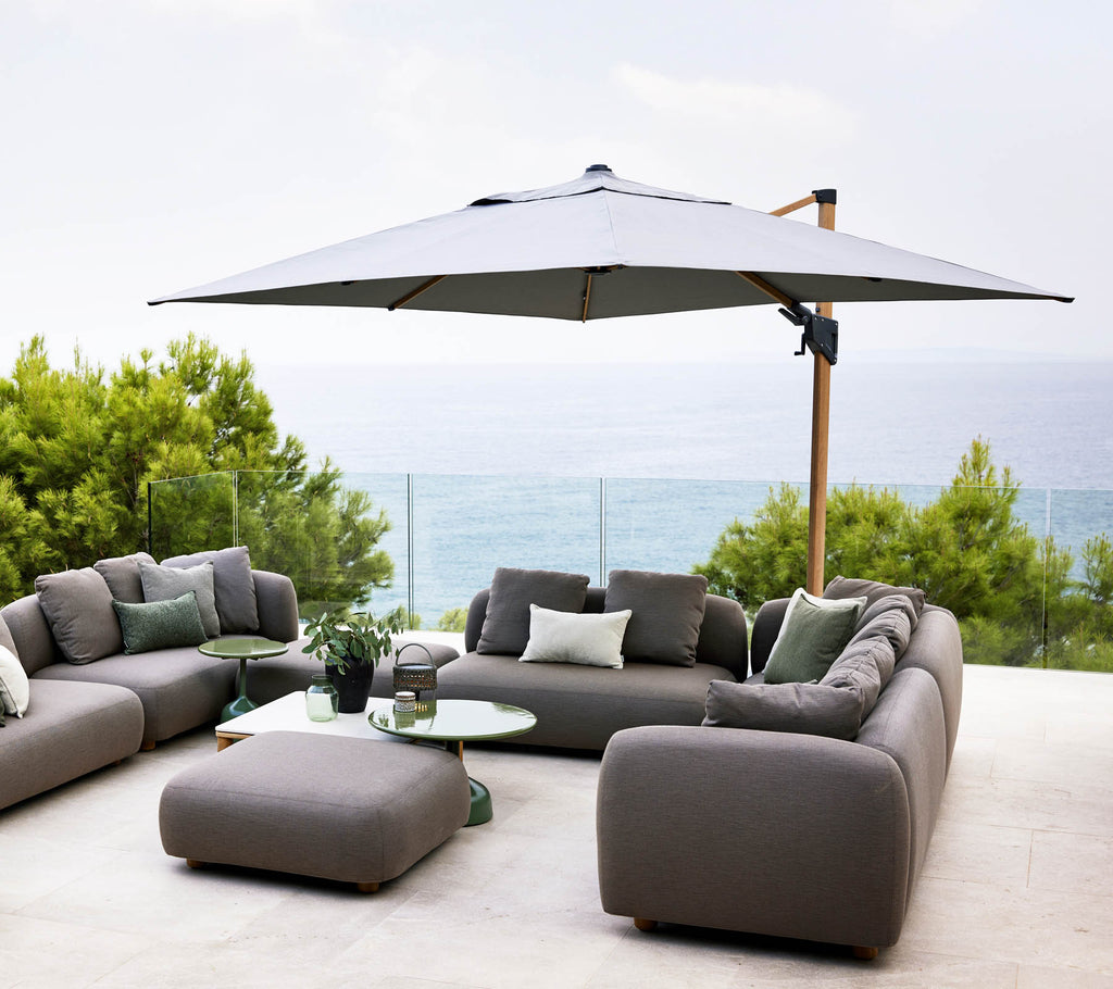 Hyde luxe parasol inclinable, 3x3 m