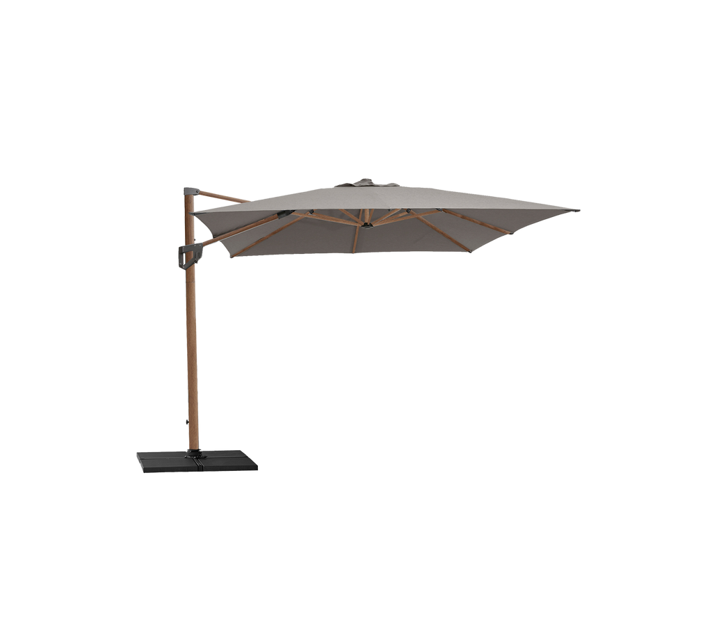 Hyde luxe parasol inclinable, 3x3 m