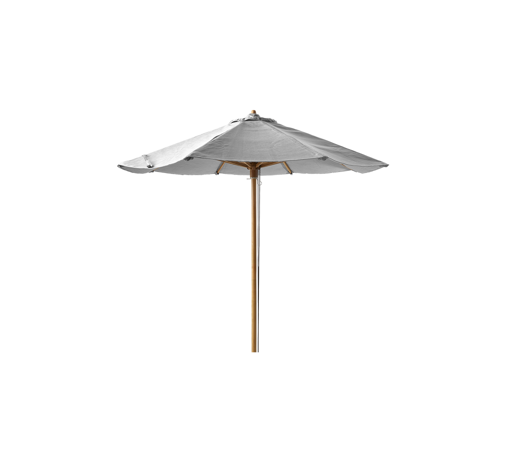Classic parasol avec système de poulie, dia 2,4 m