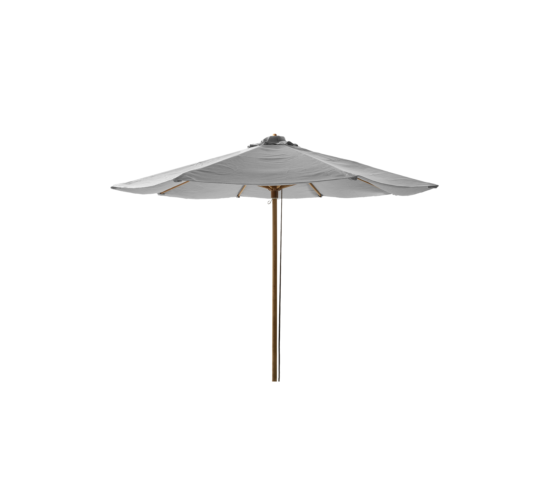 Classic parasol avec système de poulie, diam. 3 m