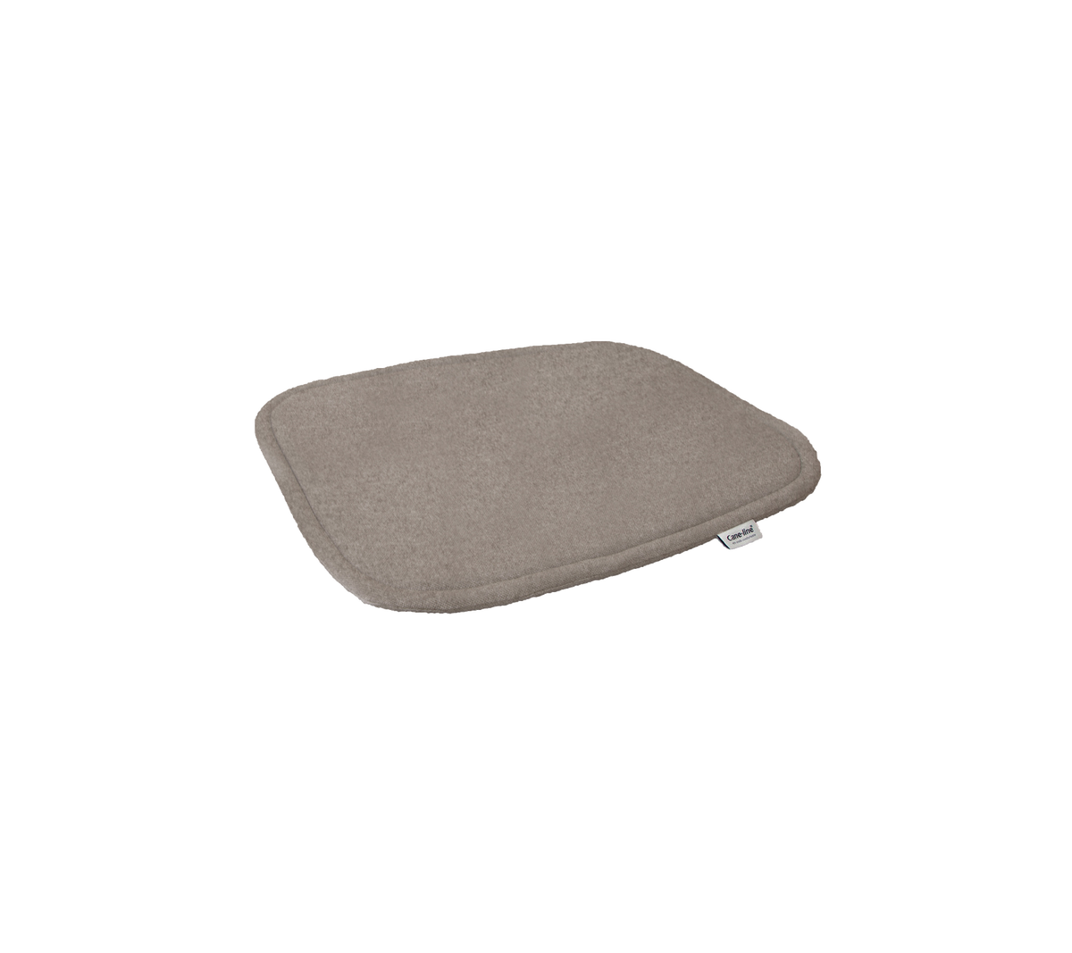 Coussin rectangulaire doux de couleur beige neutre, conçu pour un confort supplémentaire dans divers agencements de sièges.