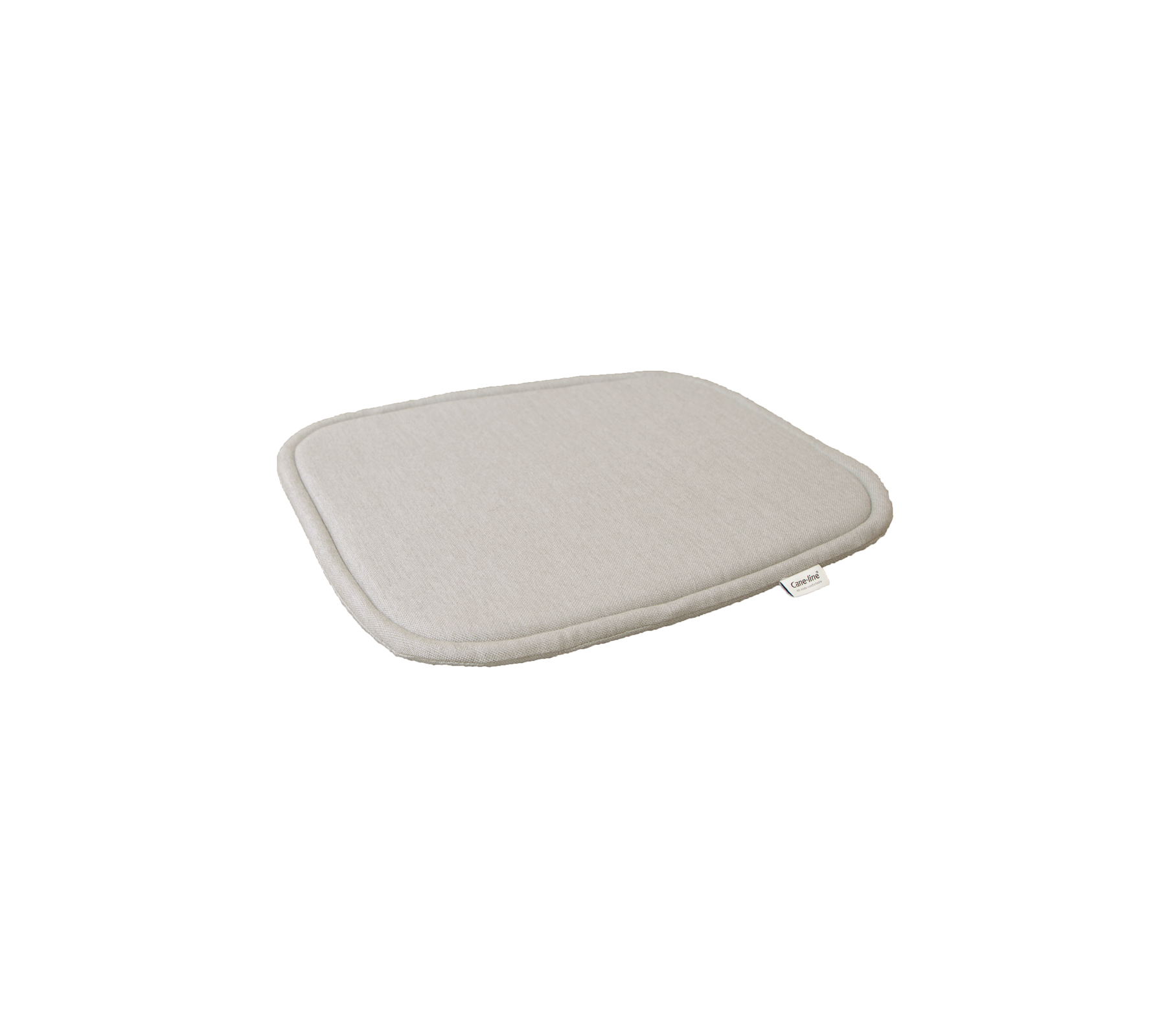 Tapis matelassé gris clair avec une surface douce et des bords arrondis, conçu pour le confort et le soutien dans divers environnements.