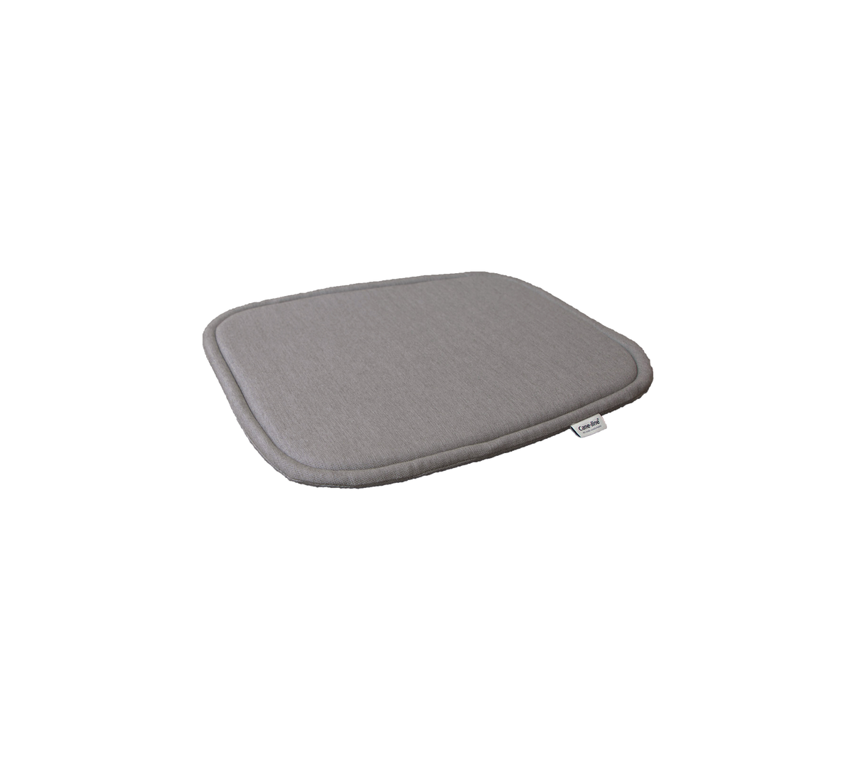 Coussin gris, doux avec des bords arrondis, conçu pour le confort et le soutien dans divers environnements. Idéal pour améliorer l'assise.