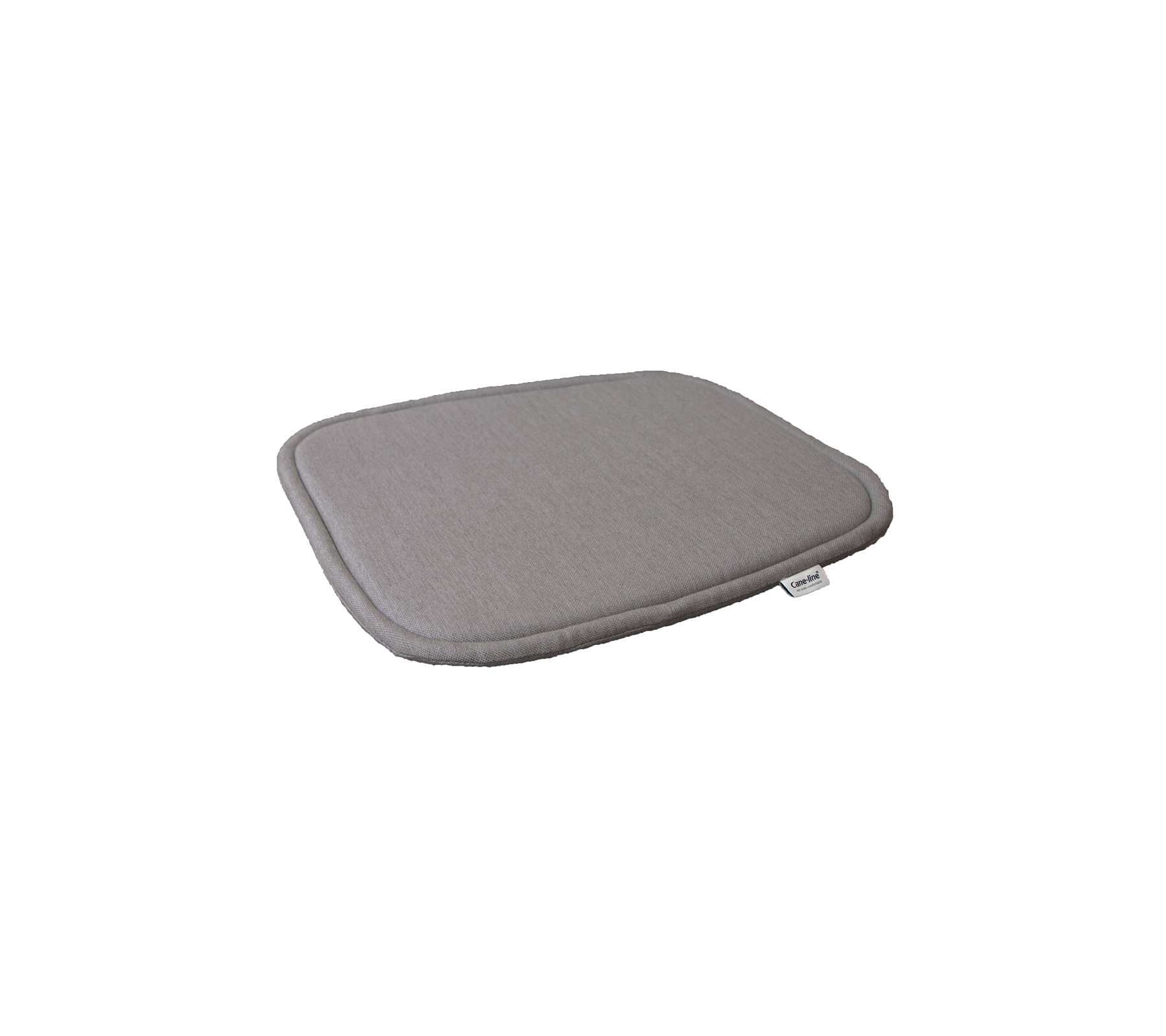 Coussin gris, doux avec des bords arrondis, conçu pour le confort et le soutien dans divers environnements. Idéal pour améliorer l'assise.