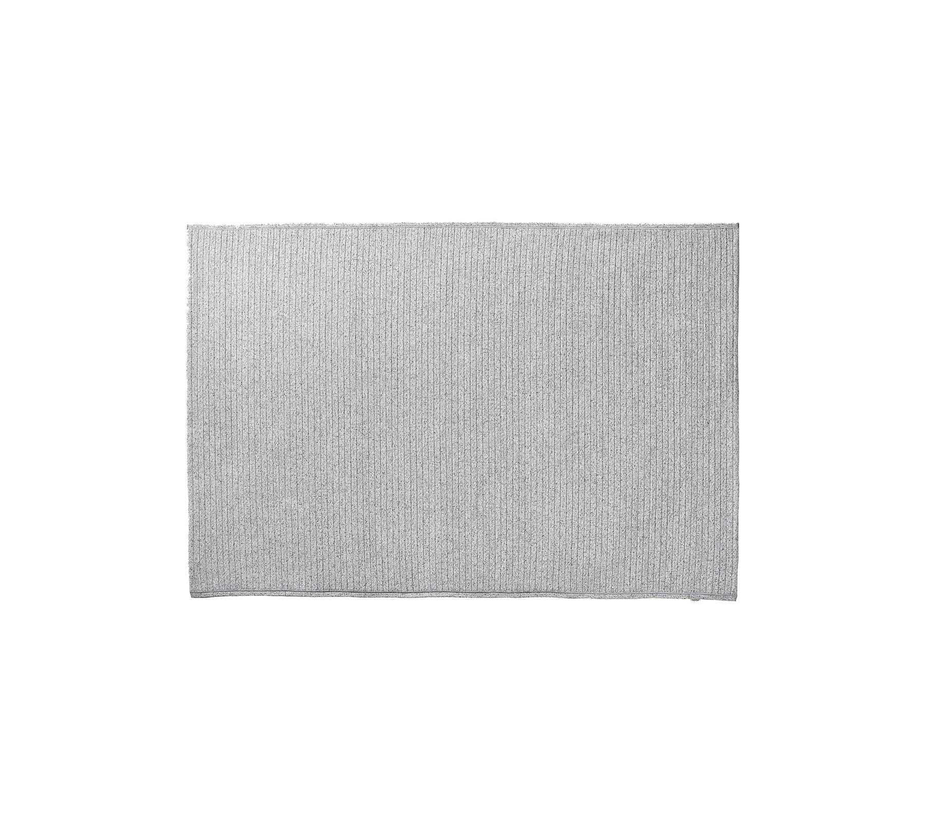 Tapis d'extérieur Dot, 300x200 cm, forme carrée, multicolore avec une structure tissée plate simple et élégante, fabriqué en Cane-line Soft Rope.