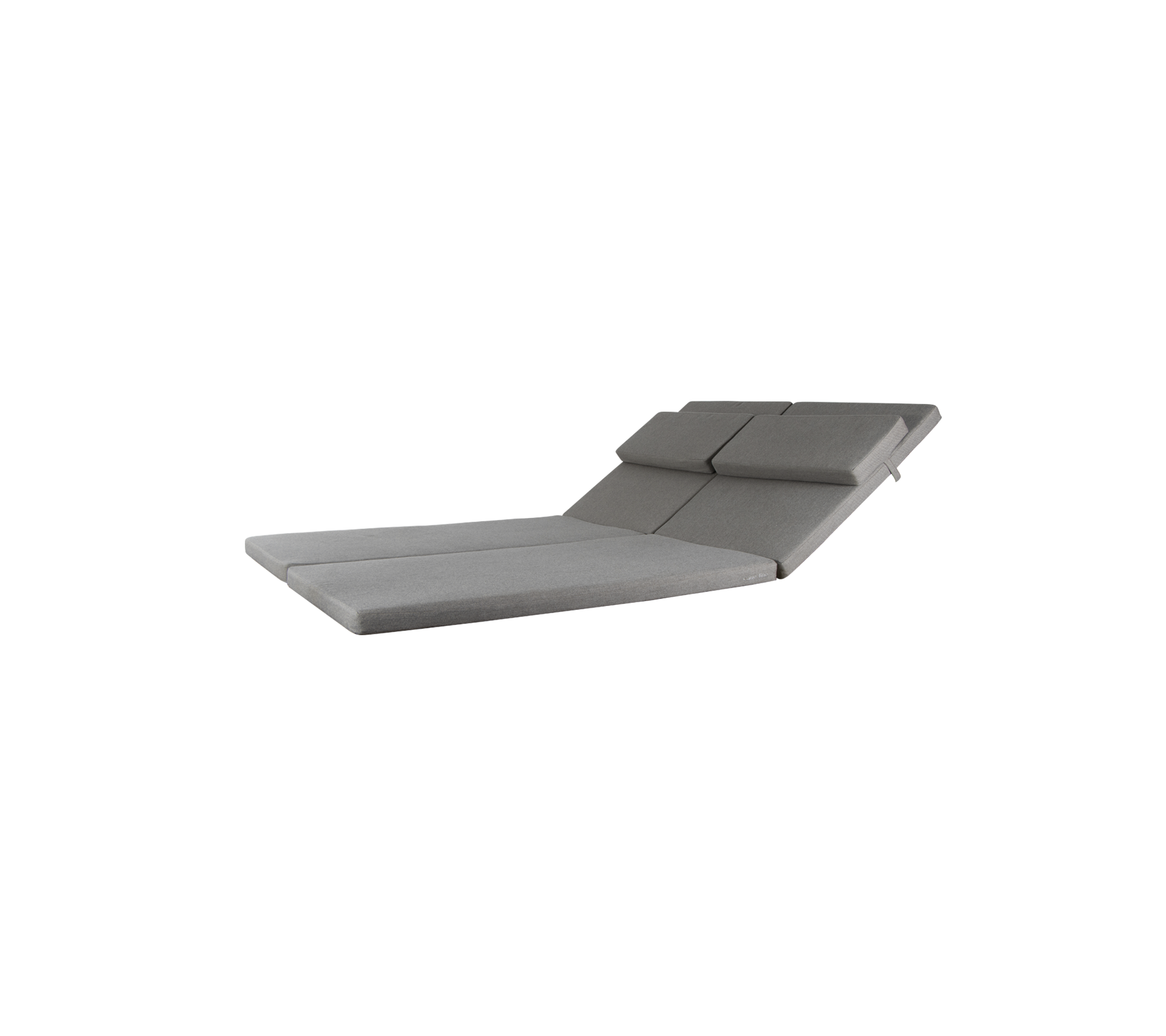 Fauteuil moderne et épuré au design arrondi et au rembourrage gris peluche, parfait pour la détente et le style.