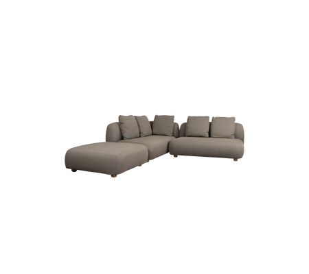 Capture canapé d'angle avec chaise longue