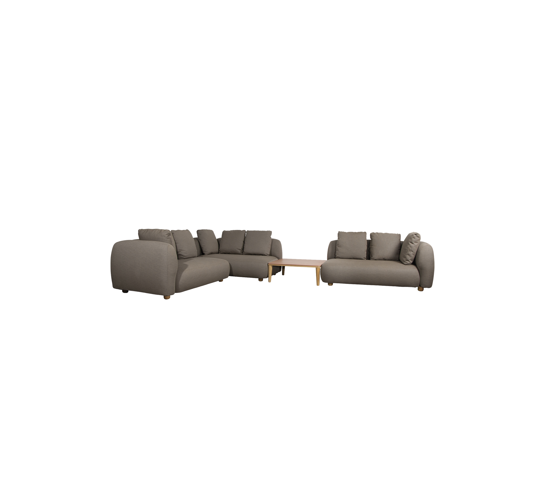 Capture canapé d'angle avec table & chaise longue (5)