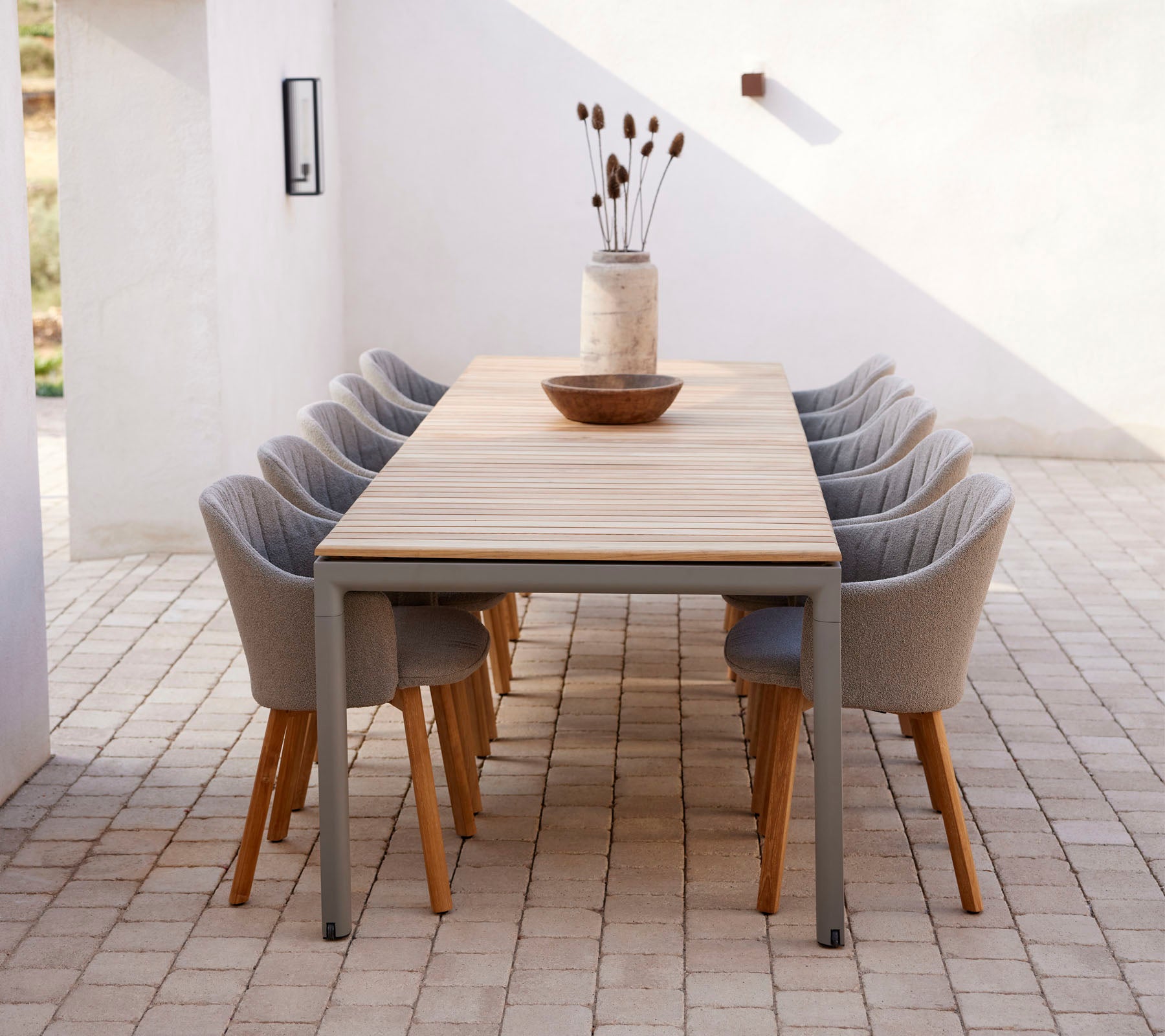 Drop table de salle à manger avec 120 cm extension