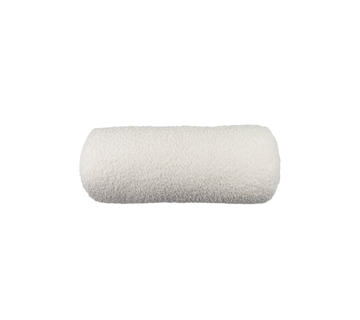 Housse de rouleau blanche pour peinture, conçue pour offrir une finition lisse sur diverses surfaces. Idéale pour obtenir un look professionnel.