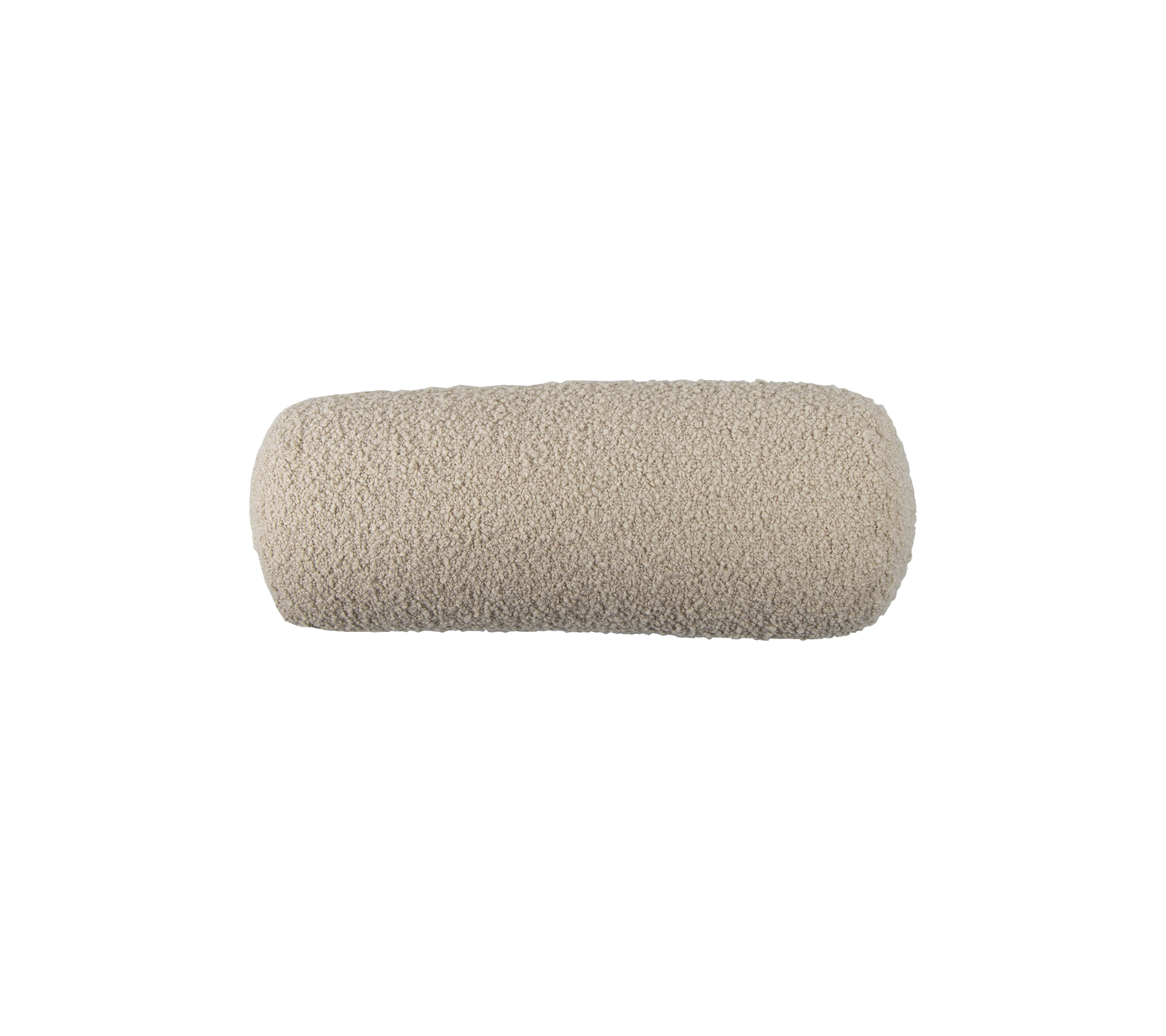 Housse de rouleau cylindrique couleur crème, adaptée pour peindre ou appliquer des finitions. Texture douce pour une application fluide.