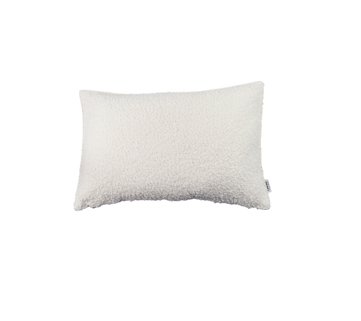 Coussin blanc doux et moelleux avec une surface texturée, idéal pour un confort et une décoration supplémentaires. Parfait pour la détente ou pour améliorer le style.