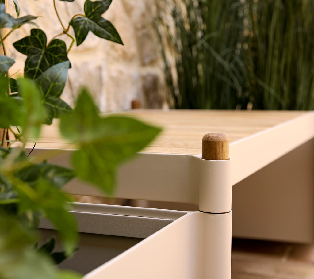 Banc Sticks avec jardinière