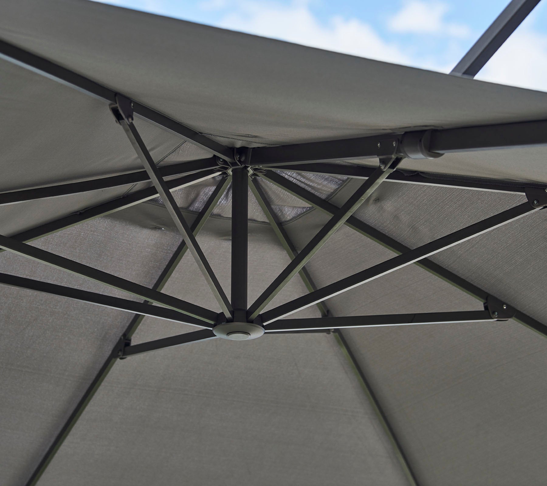 Hyde luxe parasol suspendu, 3x4 m